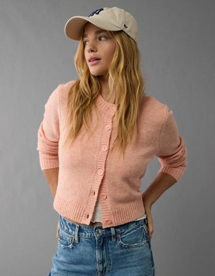 AE Whoa So Soft Easy Crew Neck Cardigan