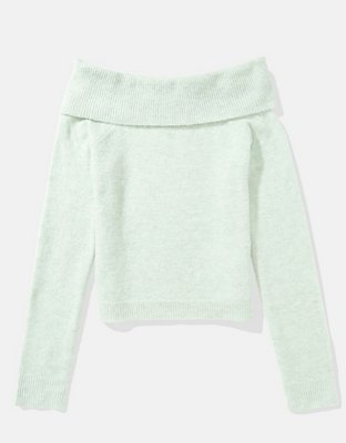 AE Whoa So Soft Off-The-Shoulder Sweater