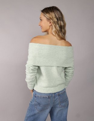 AE Whoa So Soft Off-The-Shoulder Sweater