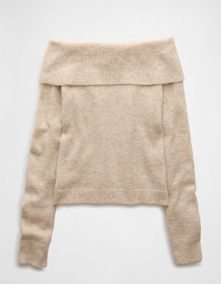 AE Whoa So Soft Off-The-Shoulder Sweater