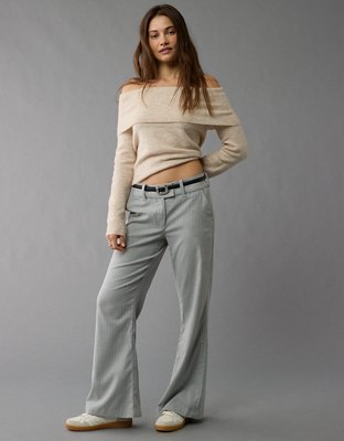Женские свитеры American Eagle AE Whoa So Soft Off-The-Shoulder Sweater — фото 5