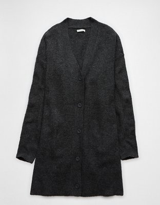 AE Whoa So Soft Oversized Long Line Cardigan