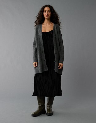AE Whoa So Soft Cardigan Extragrande de Línea Larga