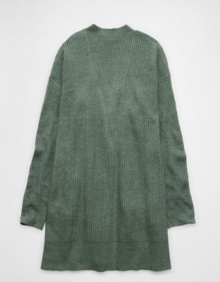AE Whoa So Soft Oversized Long Line Cardigan | American Eagle