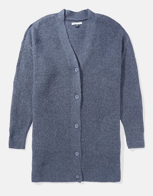 Женские кардиганы American Eagle AE Whoa So Soft Oversized Long Line Cardigan — фото 3