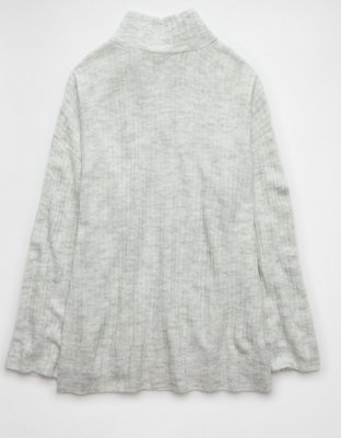 AE Oversized Quarter-Zip Sweater