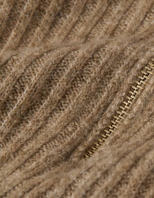 AE Oversized Quarter-Zip Sweater