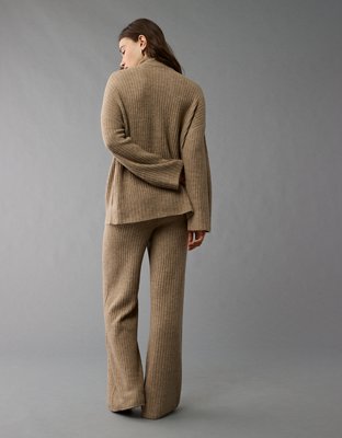 Женские свитеры American Eagle AE Oversized Quarter-Zip Sweater — фото 2