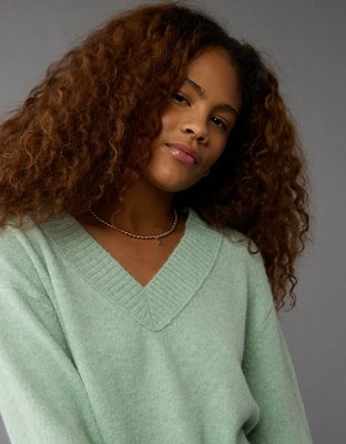 AE Whoa So Soft V-Neck Sweater