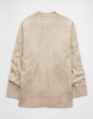 Женские свитеры American Eagle AE Whoa So Soft Oversized Grinch Holiday Sweater — фото 3