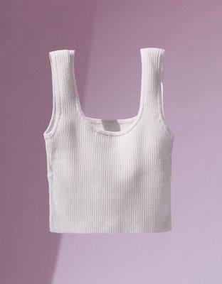 Coco Gauff x AE Sweater Corset Tank Top