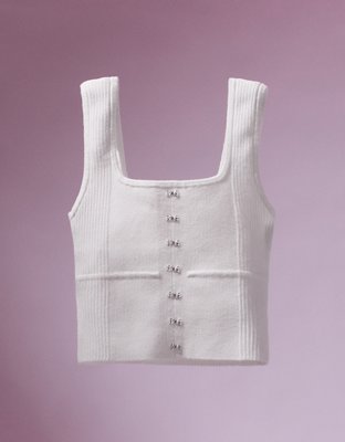 Женские свитеры American Eagle Coco Gauff x AE Sweater Corset Tank Top — фото 3