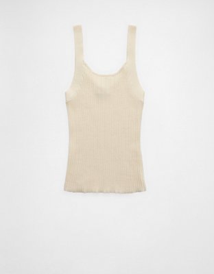 AE Scoop Neck Sweater Tank Top