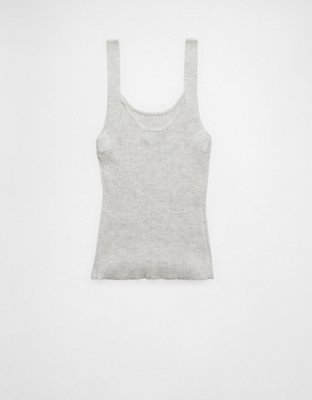 AE Scoop Neck Sweater Tank Top