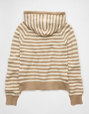 AE Cropped Cotton Hoodie