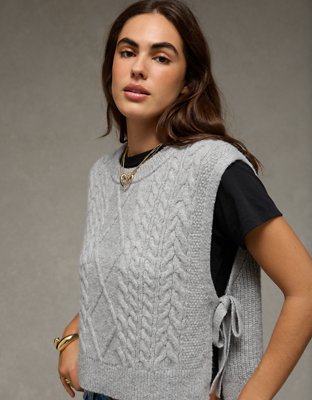 AE Whoa So Soft Side-Tie Vest