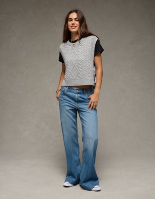 AE Whoa So Soft Side-Tie Vest