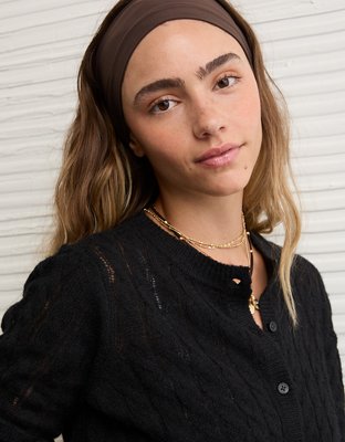 AE Whoa So Soft Button-Front Cardigan