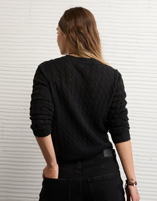 AE Whoa So Soft Button-Front Cardigan