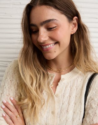 AE Whoa So Soft Button-Front Cardigan