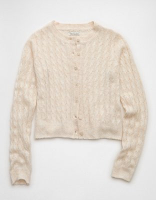 AE Whoa So Soft Button-Front Cardigan