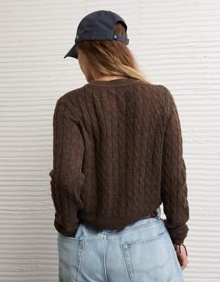 AE Whoa So Soft Button-Front Cardigan