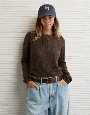 AE Whoa So Soft Button-Front Cardigan