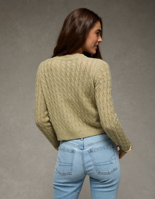 AE Whoa So Soft Button-Front Cardigan