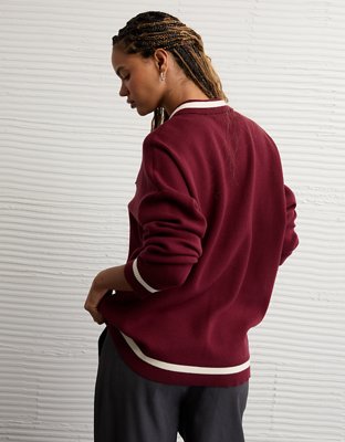 AE Oversized Polo Sweater