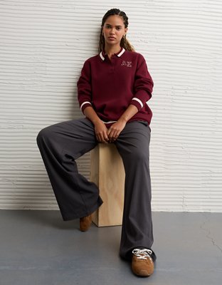 AE Oversized Polo Sweater