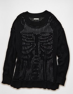 AE Mesh Skeleton Sweater