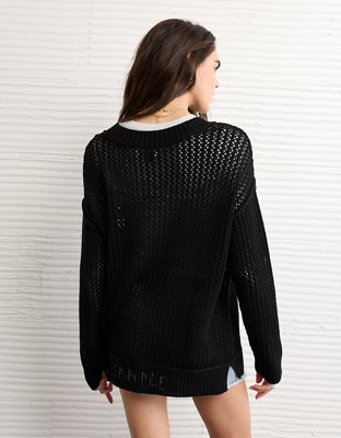AE Mesh Skeleton Sweater