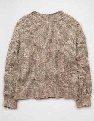 AE Whoa So Soft Oversized V-Neck Sweater