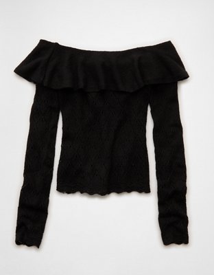 AE Off-The-Shoulder Sweater 