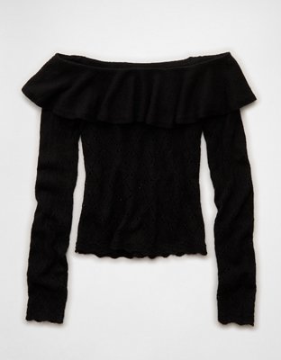 AE Off-The-Shoulder Sweater 