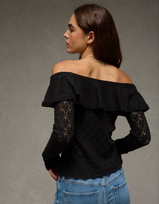 AE Off-The-Shoulder Sweater 