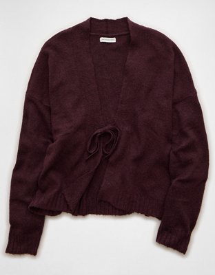 AE Whoa So Soft Tie-Front Cardigan