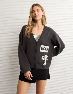 AE Snoopy Halloween Cardigan