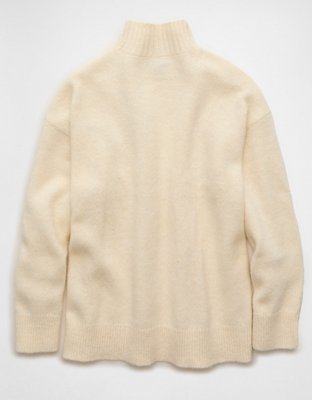 AE Oversized Mock Neck Sweater