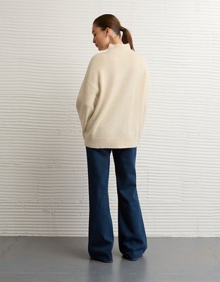 AE Oversized Mock Neck Sweater