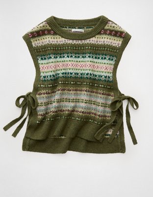AE Whoa So Soft Side-Tie Vest