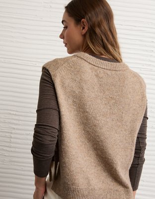 Veste nouée sur le côté si doux Whoa AE