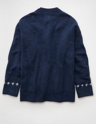 AE Oversized Snoopy Graphic Sweater