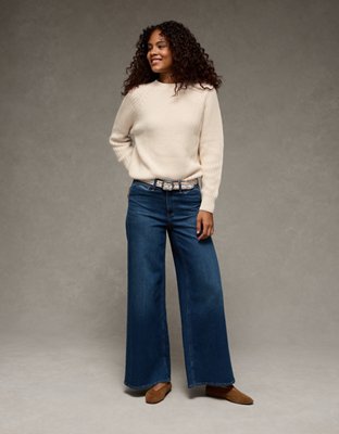 AE Crew Neck Raglan Sweater