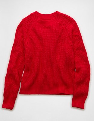 AE Crew Neck Raglan Sweater