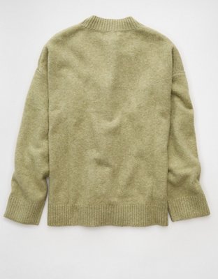 AE Oversized Grinch Graphic Sweater