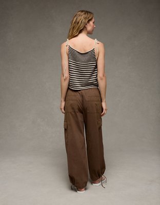 CLANE 25AW PILE FLARE TANK TOPS ブラウンサイズ2 EB07FFDA-F26F-4069-B694-