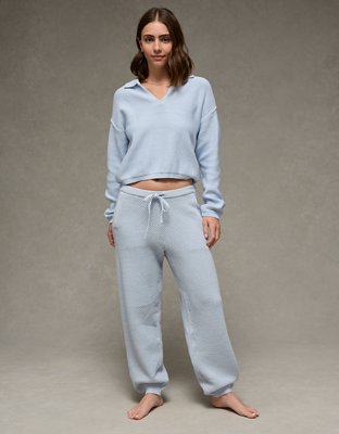 AE Johnny Collar Cropped Sweater