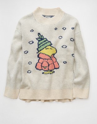 AE Woodstock Graphic Oversized Sweater