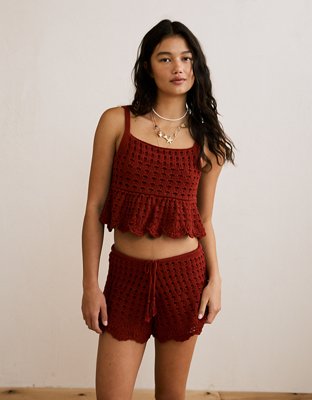 AE Open-Knit Tank Top